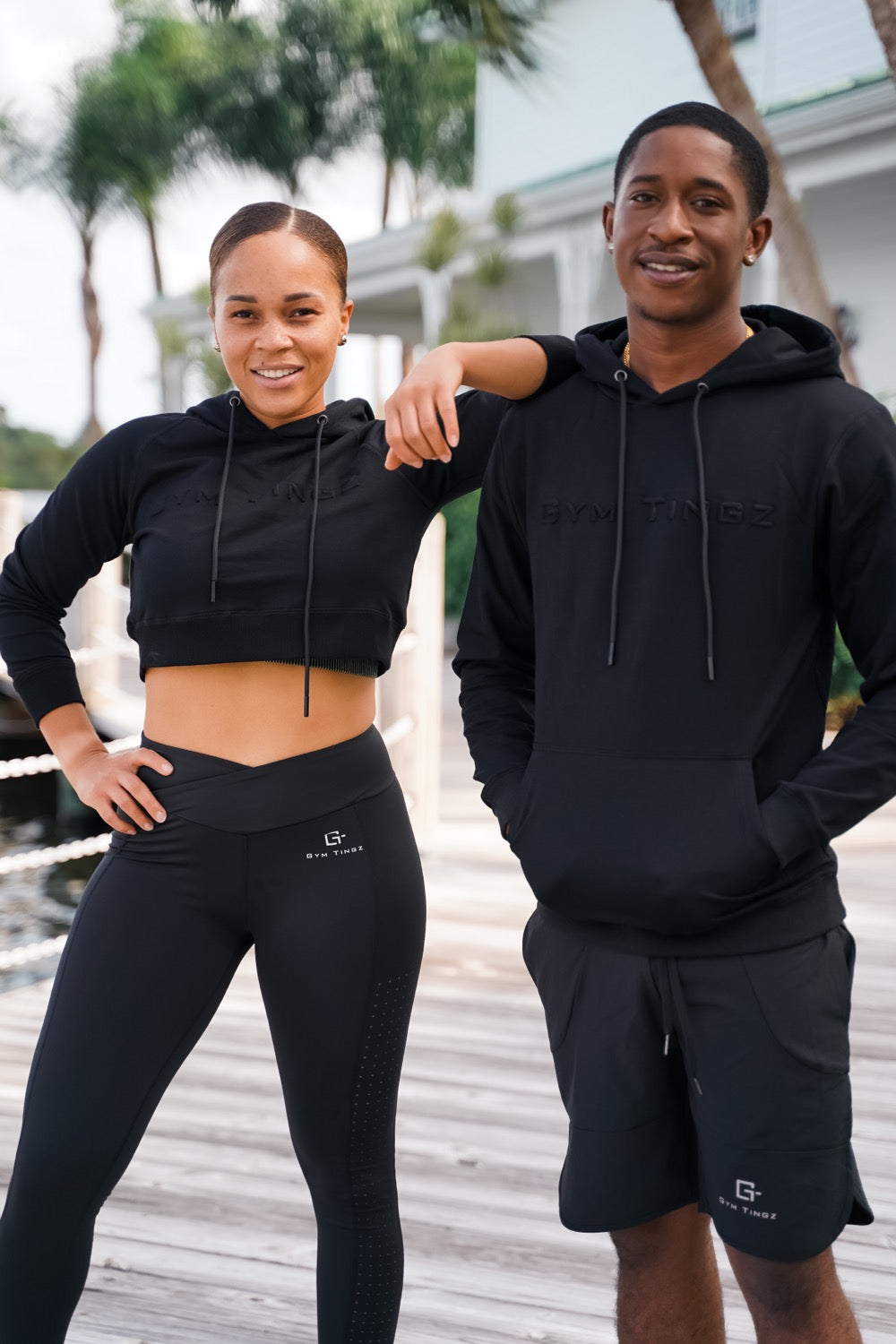 Gym Tingz Embossed Hoodie image 0