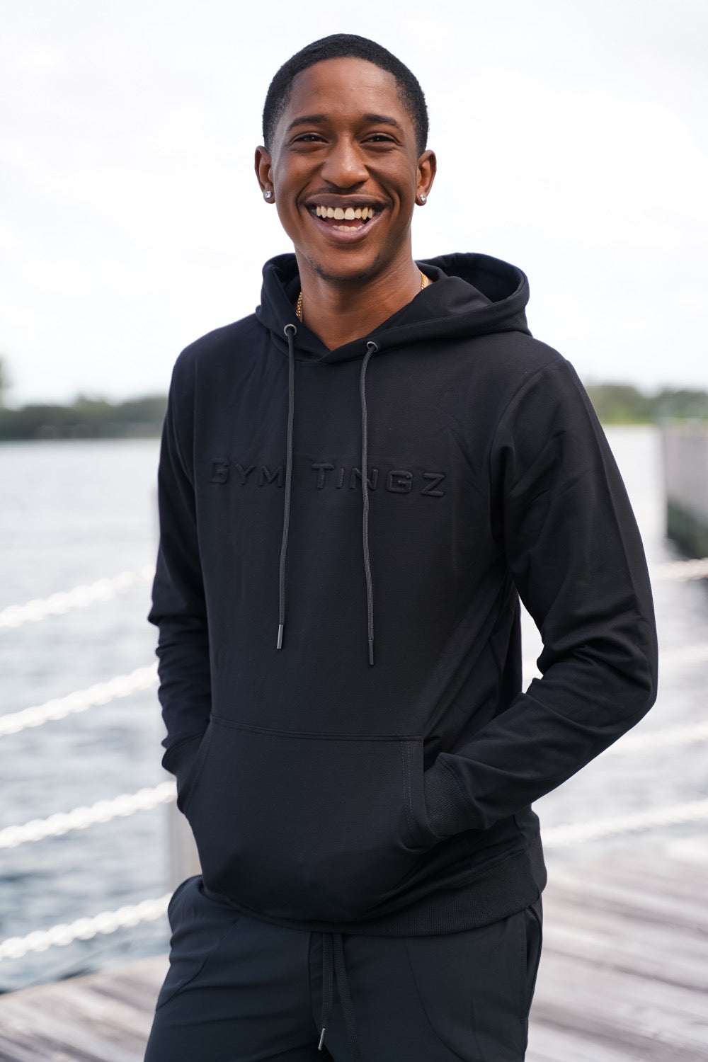Gym Tingz Embossed Hoodie image 1