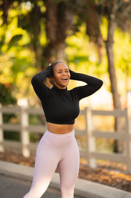 Black Crop Top image 0